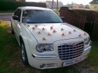 Samoch�d do �lubu - Chrysler 300c do �lubu auto Rybnik,  na wesele kremowy , ecru, ko�� s�oniowa, nie bia�y  - WYJATKOWO